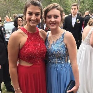 Beautiful Periwinkle Prom Dress!!